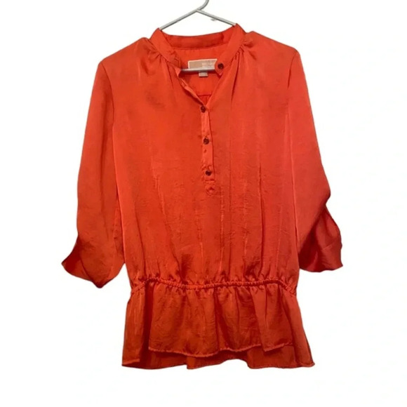 Michael Michael Kors Orange Top - Picture 1 of 6